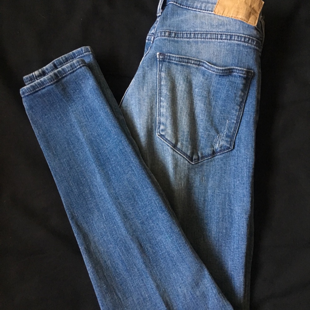 H&M Ripped Boyfriend Denim Jeans